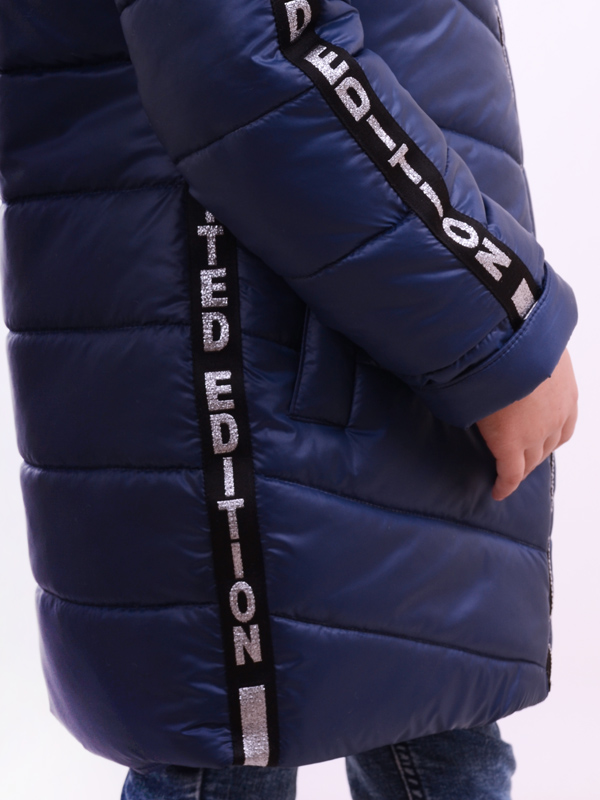 Зимова куртка LUXIK темно-синій K40