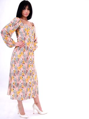 Parrot Long Sleeve Dress 